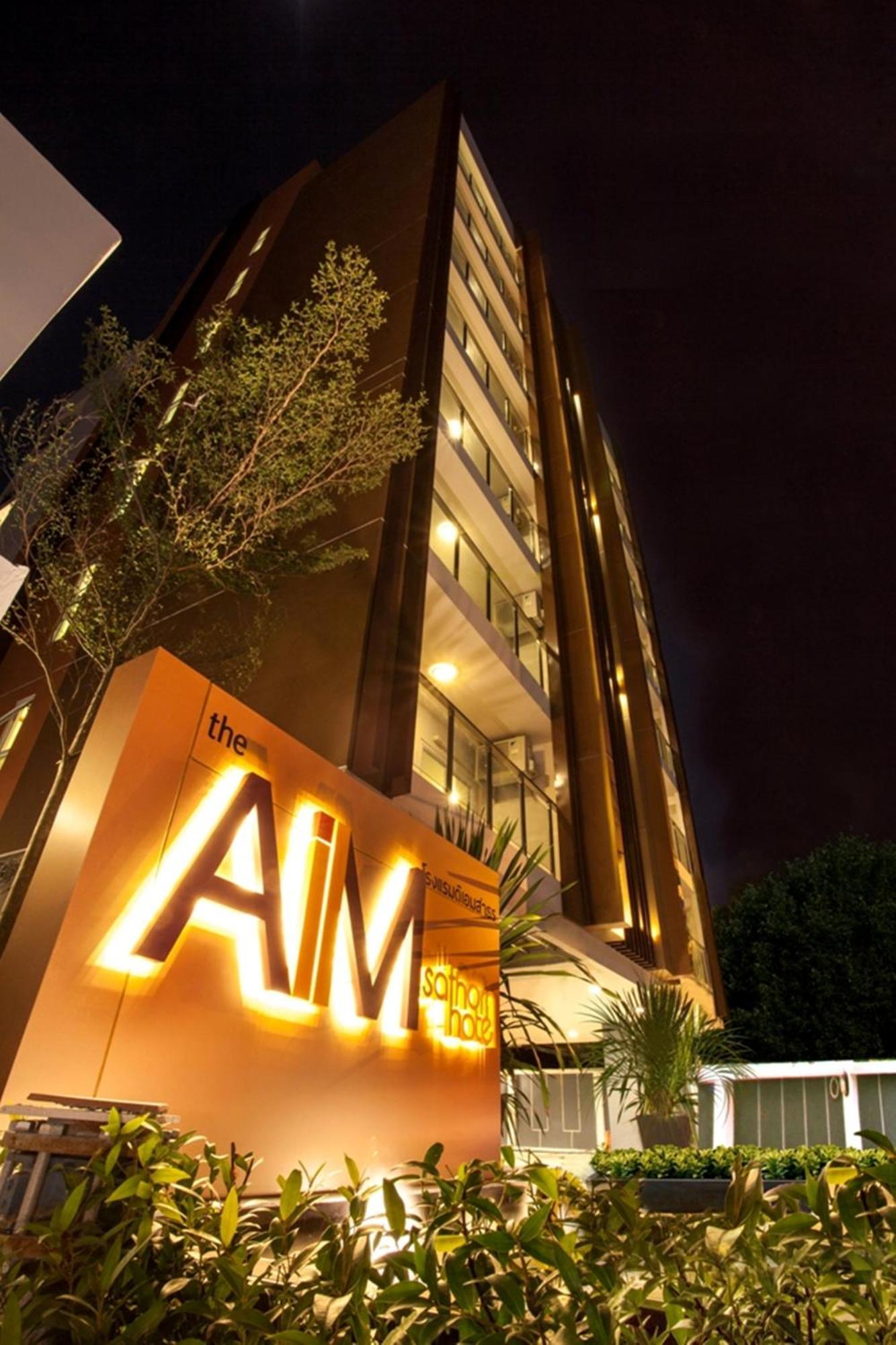 The Aim Sathorn Hotel Bangkok Exteriör bild