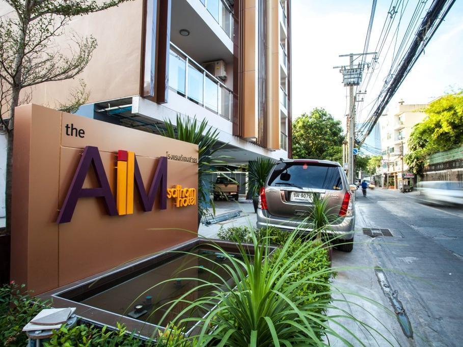 The Aim Sathorn Hotel Bangkok Exteriör bild