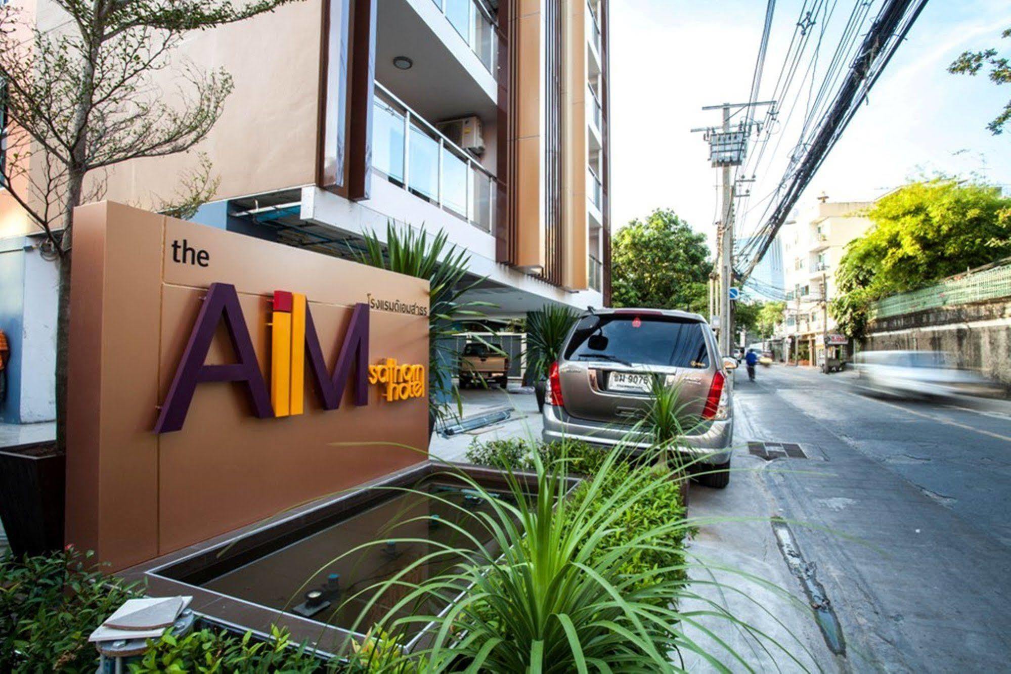 The Aim Sathorn Hotel Bangkok Exteriör bild
